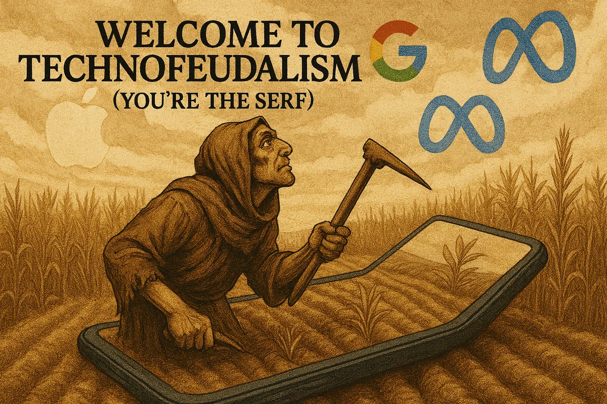 Welcome to Technofeudalism (You're the Serf)